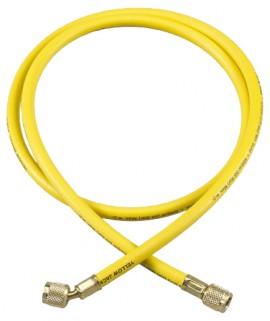 Yellow Jacket 25060 HAVBV-60 60&amp;quot; Yellow Hose with FlexFlow valve, PLUS II&amp;trade; 1/4&amp;quot;-