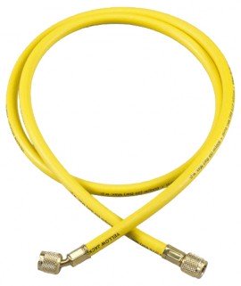 Yellow Jacket 25072 HAVBV-72 72&amp;quot; Yellow Hose with FlexFlow valve, PLUS II&amp;trade; 1/4&amp;quot;-
