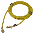 Yellow Jacket 25150 HAVBV-600 50' Yellow Hose with FlexFlow valve, PLUS II&amp;trade; 1/4&amp;quot;-