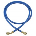 Yellow Jacket 25310 HAVBV-120 10' Blue Hose with FlexFlow valve, PLUS II&amp;trade; 1/4&amp;quot;-