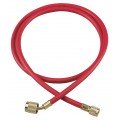 Yellow Jacket 25636 HAVBV-36 36&amp;quot; Red Hose with FlexFlow valve, PLUS II&amp;trade; 1/4&amp;quot;-