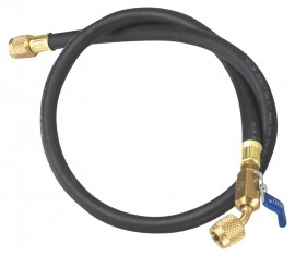 Yellow Jacket 25848 HCABV-48 48&amp;quot; Heavy Duty Hose with FlexFlow, PLUS II&amp;trade; 1/4&amp;quot;-