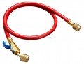 Yellow Jacket 29775 Plus II&amp;trade; Hose with 1/4&amp;quot; compact ball valve fittings, 75&#039;, red-