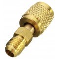 Yellow Jacket 40801 R-410A Adapter Kit, 1/4 To 5/16&amp;quot; service fitting-
