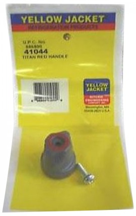 Yellow Jacket 41044 Red handle with screw-