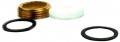 Yellow Jacket 41061 Sight Glass, Retainer and Gaskets Set for the Brute Ll/Titan-