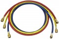 Yellow Jacket 41373 2-Valve Series 41 Test/Charging Manifold, 2-1/2&amp;quot; Gauges (36&amp;quot; RYB hoses)-