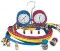 Yellow Jacket 41836 Manifold Gauge Set with 2-1/2&amp;quot; Gauges and 72&amp;quot; Hoses-