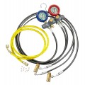 Yellow Jacket 45922 CO&lt;sub&gt;2&lt;/sub&gt; Black Replacement Hose, 72&amp;quot;-