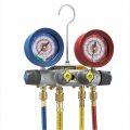 Yellow Jacket 46048 Brute II 4-Valve Aluminum Manifold with 72&quot; Hoses-
