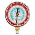 Yellow Jacket 49031 Manifold Gauge, 2-1/2&amp;quot;, red pressure, bar &amp; psi, R-22/134a/407C, &amp;deg;C-