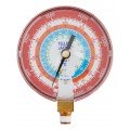 Yellow Jacket 49117 A2L Manifold Gauge, red , 3-1/8&amp;quot; (80 mm), R-32/454B/410A PSI, &amp;deg;F, A2L COMPATIBLE-