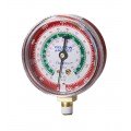 Yellow Jacket 49140 Dry Manifold Gauge, 3-1/8&amp;quot;, blue compound, 30&amp;quot;-0-350*** psi, R22/404A/410A, &amp;deg;C-