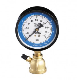 Yellow Jacket 49424 Gauge only 3-1/2&amp;quot; test unit 0 to 100 psi-