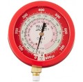 Yellow Jacket 49511 Gauge, 3-1/2&amp;quot; L/F, red pressure, 0 to 500 psi (0 to 34 bar), R22 &amp;deg;F and &amp;deg;C-