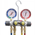 Yellow Jacket 49960 Titan 4-Valve Manifold with Ball Valve Hose Set-