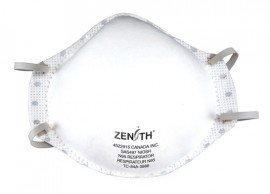 Zenith 4151 N95 Particulate Respirators, 12 Pack-