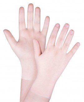 Zenith SAP337 Disposable Powder-Free Vinyl Gloves, X-Large, 100-Pack-