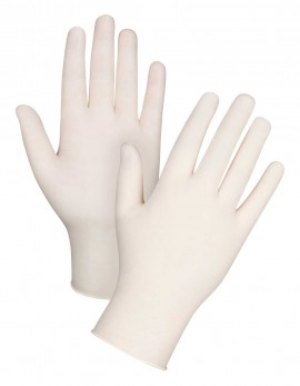 Zenith SAP339 Disposable Powdered Latex Gloves, Small, 100-Pack-