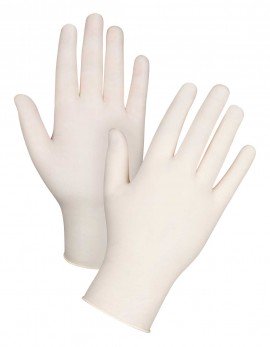 Zenith SAP342 Disposable Powder-Free Latex Gloves, X-Large, 100-Pack-