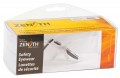 Zenith SAQ700 Disposable Powdered Vinyl Exam Gloves, Small, 100-Pack-