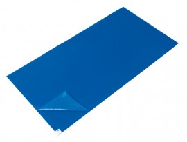 Zenith H-SM2436B Clean Room Mat, Blue, 2' x 3', 30 Pack-