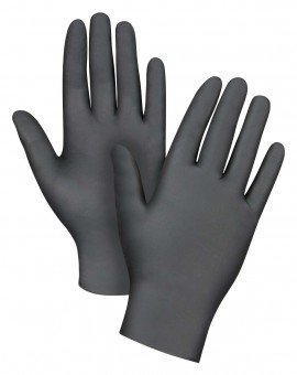 Zenith SED981 Disposable Powder-Free Nitrile Gloves, XX-Large, 100-Pack -