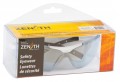 Zenith SEI527R Z1500 Series Safety Glasses with Box, White Frame, Indoor/Outdoor Mirror Lens-