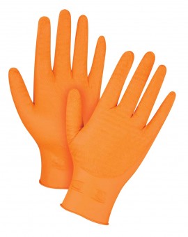 Zenith SGC406 Disposable Nitrile Heavyweight Ultra Gripper Gloves, X-Large, 100-Pack-