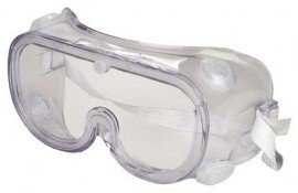 Zenith SGU326 Z300 Series Safety Goggles, Indirect Ventilation, Clear Anti-Fog Lens-
