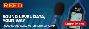 REED R8060 Sound Level Meter with Bargraph
