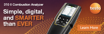 Testo 310 II Combustion Analyzer Kit