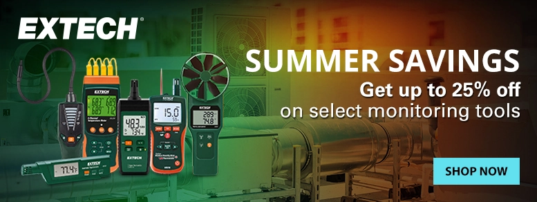 Image of the EXTECH flash sale promotion