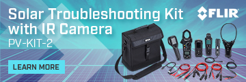 FLIR PV-KIT-2 Solar Troubleshooting Kit with IR Camera