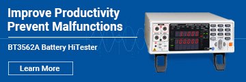 Hioki BT3562A Battery HiTester, 100 V