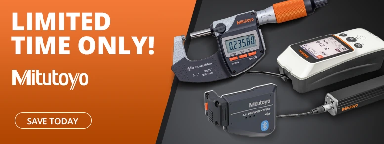 Image of the Mitutoyo Fall 2025 Promo products 293-180-40,178-742-13 and 264-620-IP