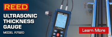 REED R7920 Ultrasonic Thickness Gauge