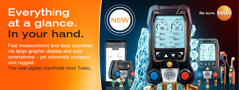 The new digital manifolds from Testo are here!