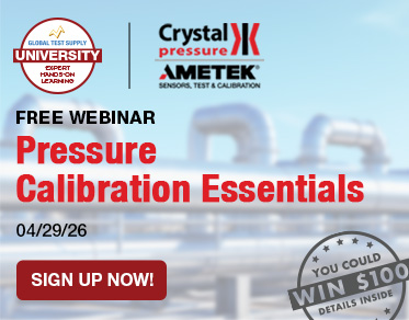 Pressure Calibration Essentials Webinar