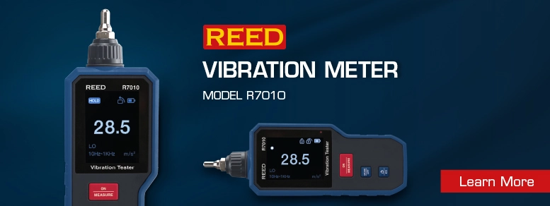 REED R7010 Vibration Meter