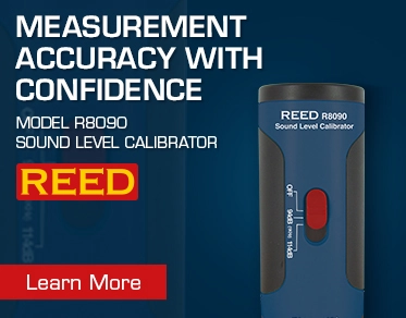 Image of the REED R8090 Sound Level Calibrator
