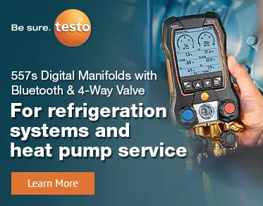 Testo 557s Smart Digital Manifold Kits With Bluetooth
